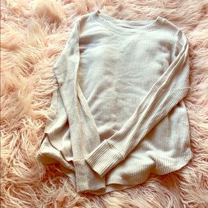 Tan long sleeve shirt